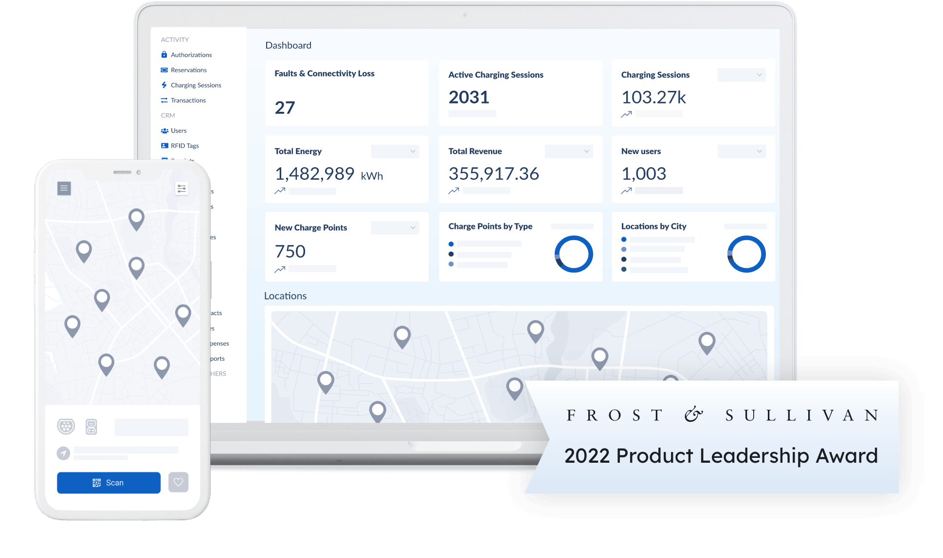 Charge Point Management System - Book a 30-min introductory call with our specialists and learn more about our EV charging platform.