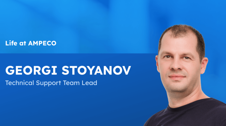 Meet Georgi Stoyanov - We are introducing Georgi Stoyanov, who has worked at AMPECO for two years as a Technical Support Team Lead. In his free time, he enjoys escaping the hustle and bustle of the city by engaging in outdoor activities, much like many of his colleagues. Whether hiking in the mountains, fishing, or participating in sports, these activities help him clear his mind and focus on his daily responsibilities.