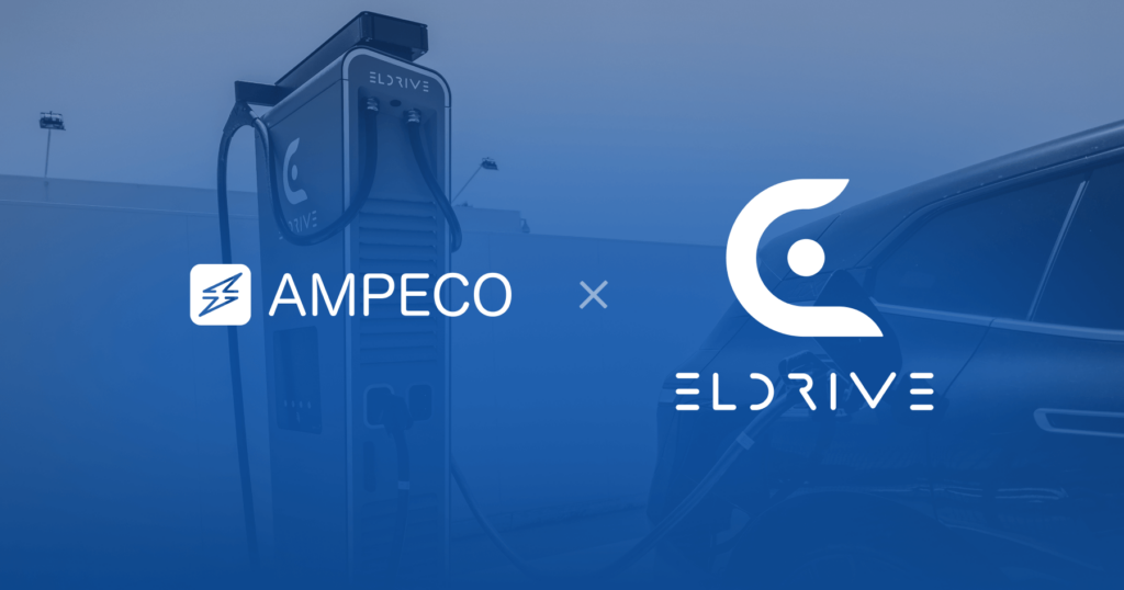 Eldrive and AMPECO partner to accelerate EV charging infrastructure in Eastern Europe and the Baltics - Oct 10th, 2024 - Eldrive, a leading EV charging network operator, has selected AMPECO as its EV charging management platform provider. This partnership will empower Eldrive's expansion across Bulgaria, Romania, and Lithuania, enabling more efficient management, monitoring, and scalability of its growing network of high-performance charging stations. As a result, EV drivers in Eastern Europe and the Baltics will benefit from an enhanced charging experience, accelerating sustainable transportation in the region.