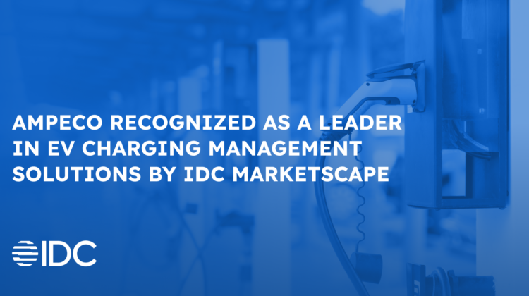 AMPECO Recognized as a Leader in Worldwide EV Charging Management Solutions by IDC MarketScape - The evolution of electric mobility demands robust, scalable software solutions to power the growing charging infrastructure worldwide. In this context, we proudly announce that AMPECO has been recognized as a Leader in the IDC MarketScape: Worldwide Electric Vehicle Charging Management Solutions 2024 Vendor Assessment (doc #US49435523, October 2024).